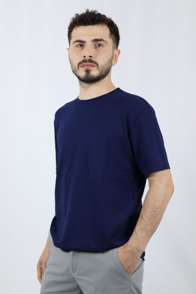 Regular Fit Bisiklet Yaka Erkek Tişört | VENTOV