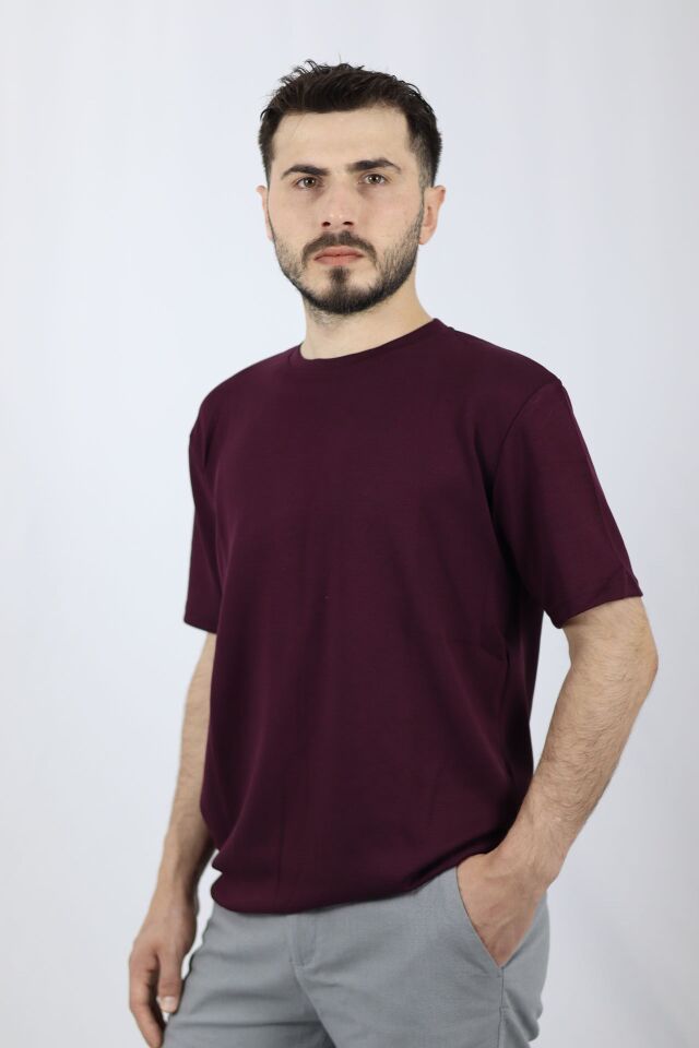 Regular Fit Bisiklet Yaka Erkek Tişört | VENTOV